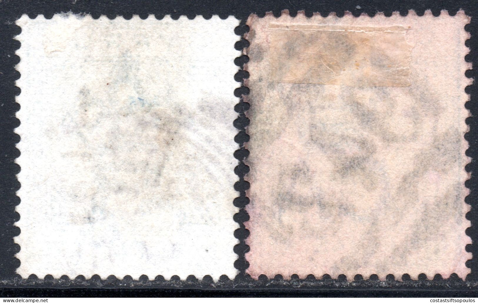 3234. 1886.VICTORIA  SG.29. SEE FIRST STAMP RIGHT 1/2 SURCHARGE. - Cyprus (...-1960)