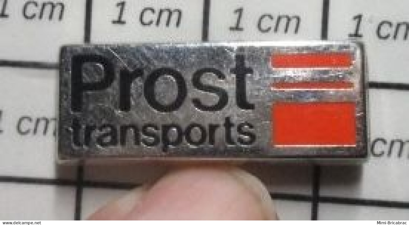 912E Pin's Pins / Beau Et Rare / TRANSPORTS / PROST TRANSPORT Par PICHARD - Trasporti