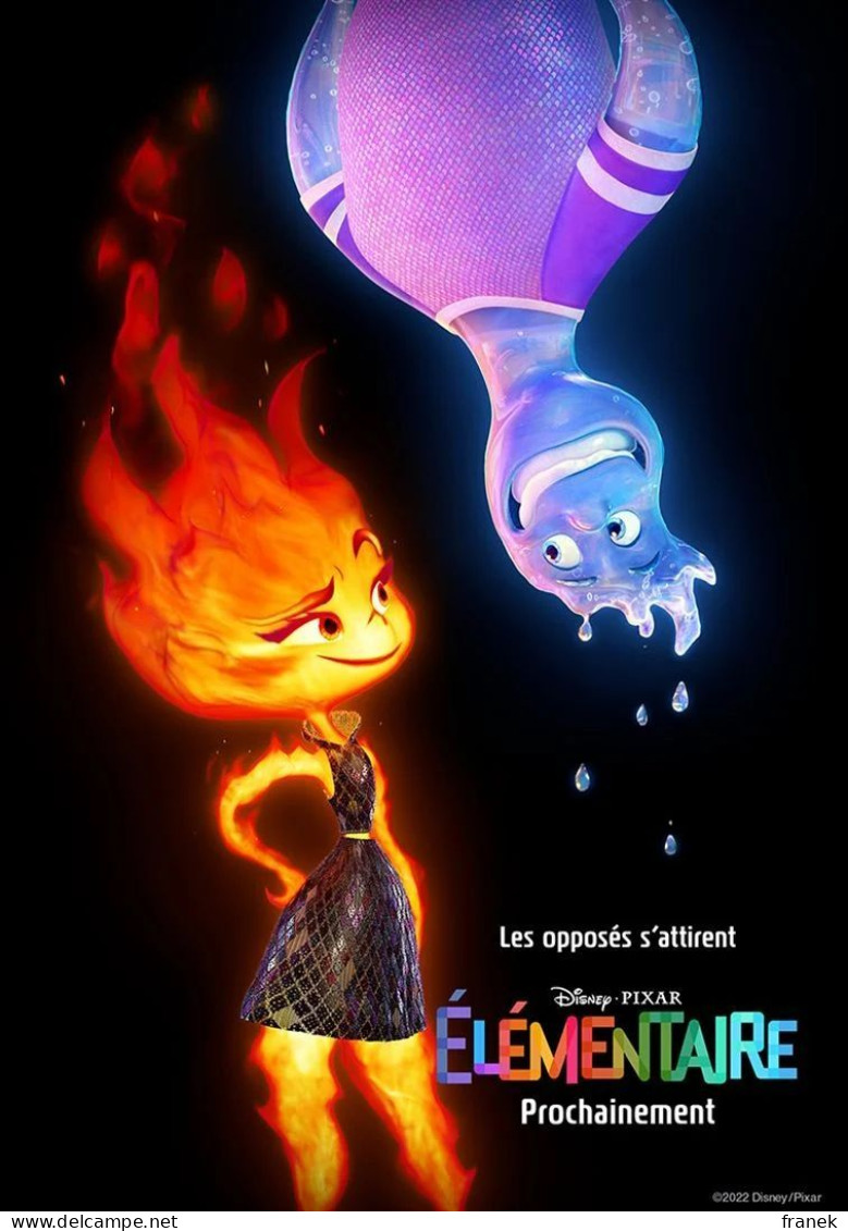 Affiche De Cinéma " ELEMENTAIRE "  Format 120X160cm - Posters