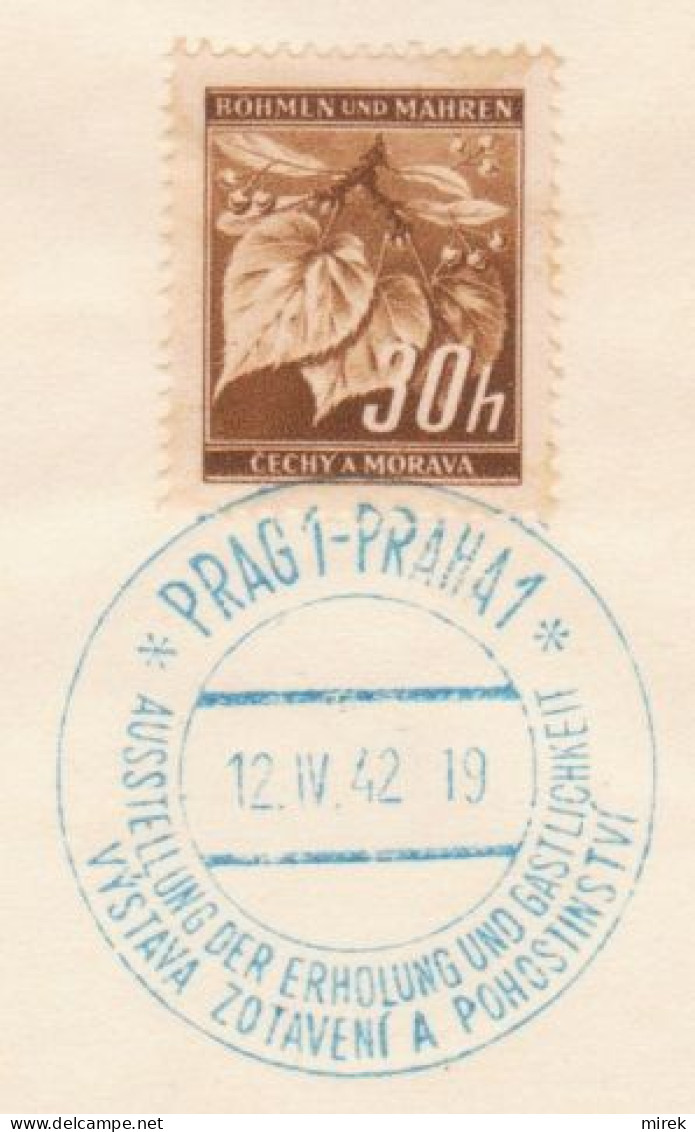 049/ Commemorative Stamp PR 94, Date 12.4.42 - Lettres & Documents