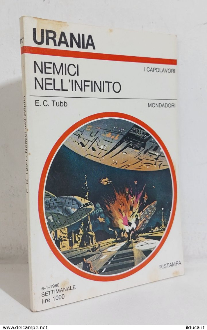 68740 Urania N. 817 1980 - E. C. Tubb - Nemici Nell'infinito - Mondadori - Science Fiction Et Fantaisie