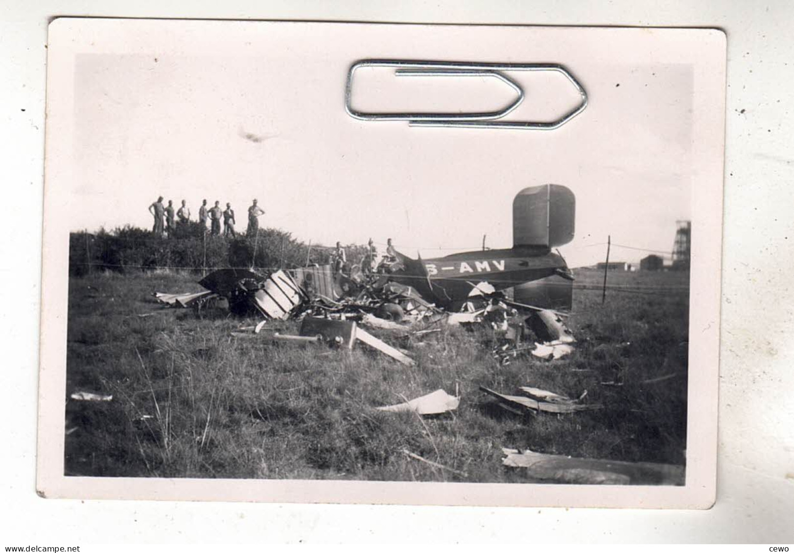 PHOTO  AVIATION AVION MILES M.14A HAWK TRAINER III ZS-AMV ACCIDENT 17.2.1940 - Aviation
