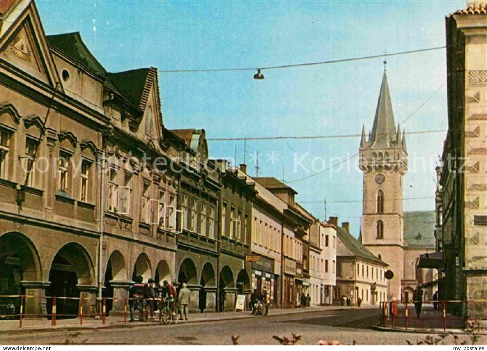 72628389 Dvur Kralove Nad Labem Strassenansicht Turm  Koeniginhof An Der Elbe - Tchéquie