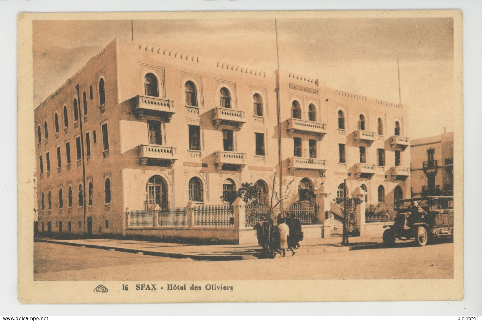 AFRIQUE - TUNISIE - SFAX - Hôtel Des Oliviers - Tunisia