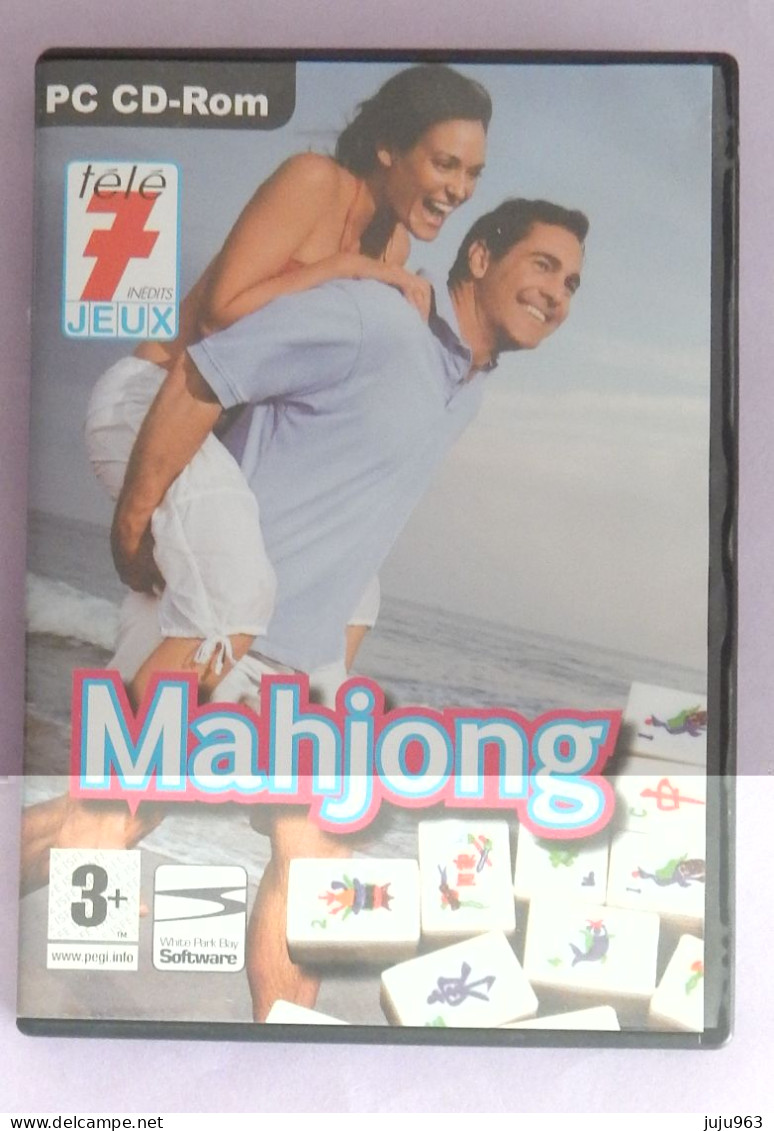 MAHJONG POUR PC WINDOWS 98/MC/XP/VISTA  ANNEE 2008 OCCASION - PC-Games