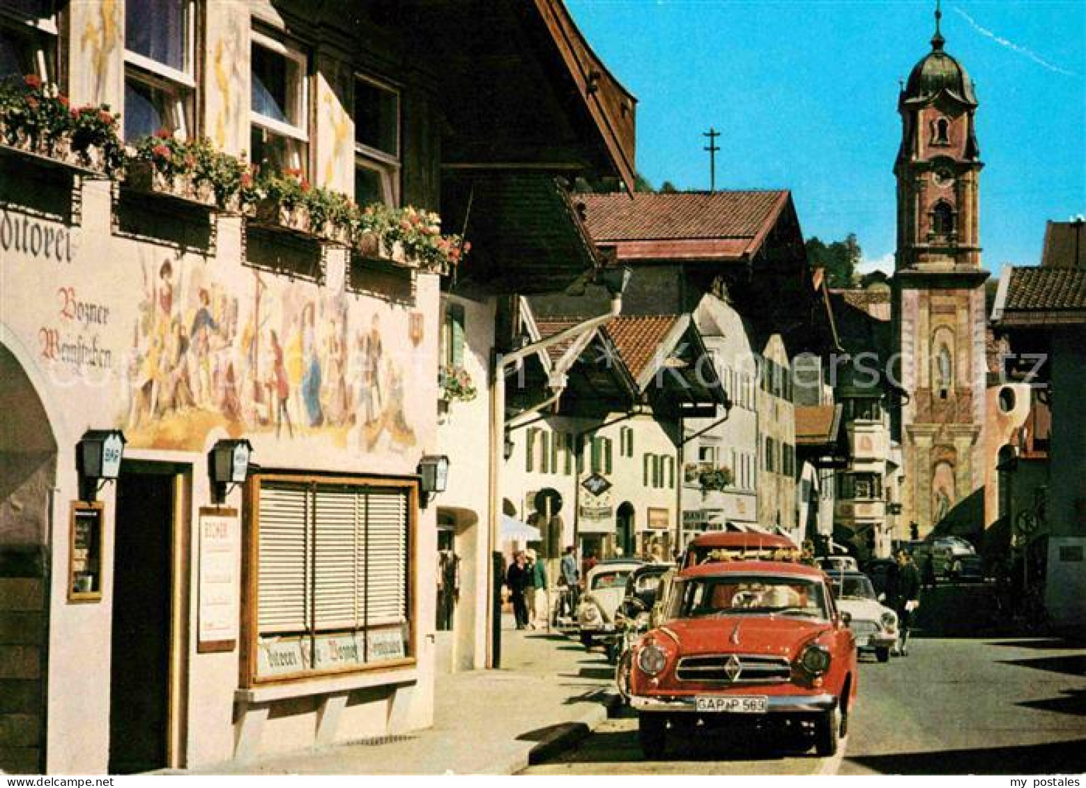 72627710 Mittenwald Bayern Obermarkt Kirche Mittenwald - Mittenwald