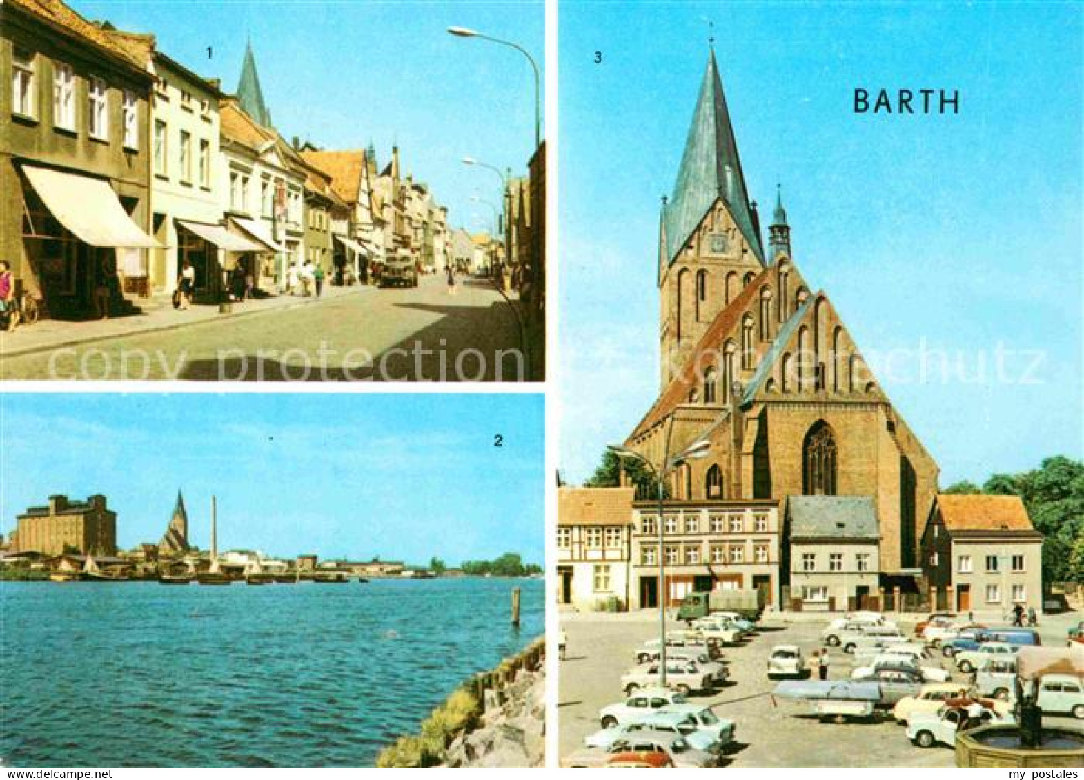 72627616 Barth Ernst Thaelmann Strasse Mole Markt Kirche Barth - Barth