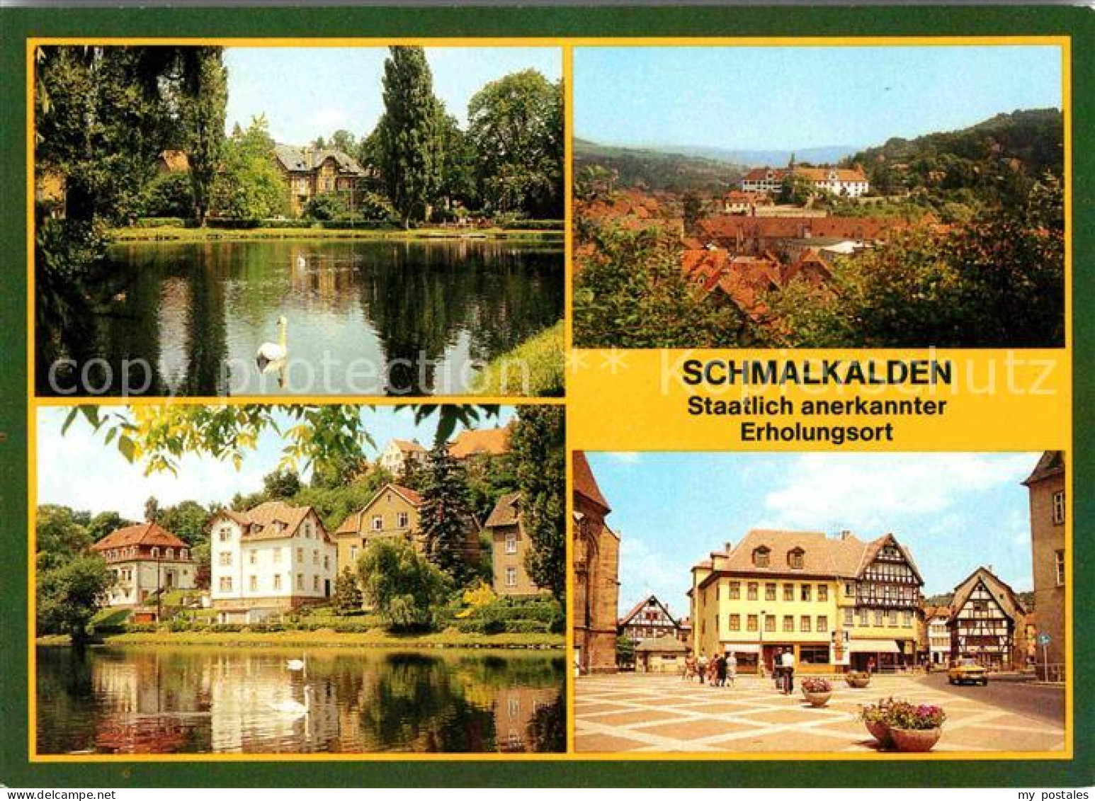 72627612 Schmalkalden Neuer Teich Schloss Wilhelmsburg Altmarkt Schmalkalden - Schmalkalden