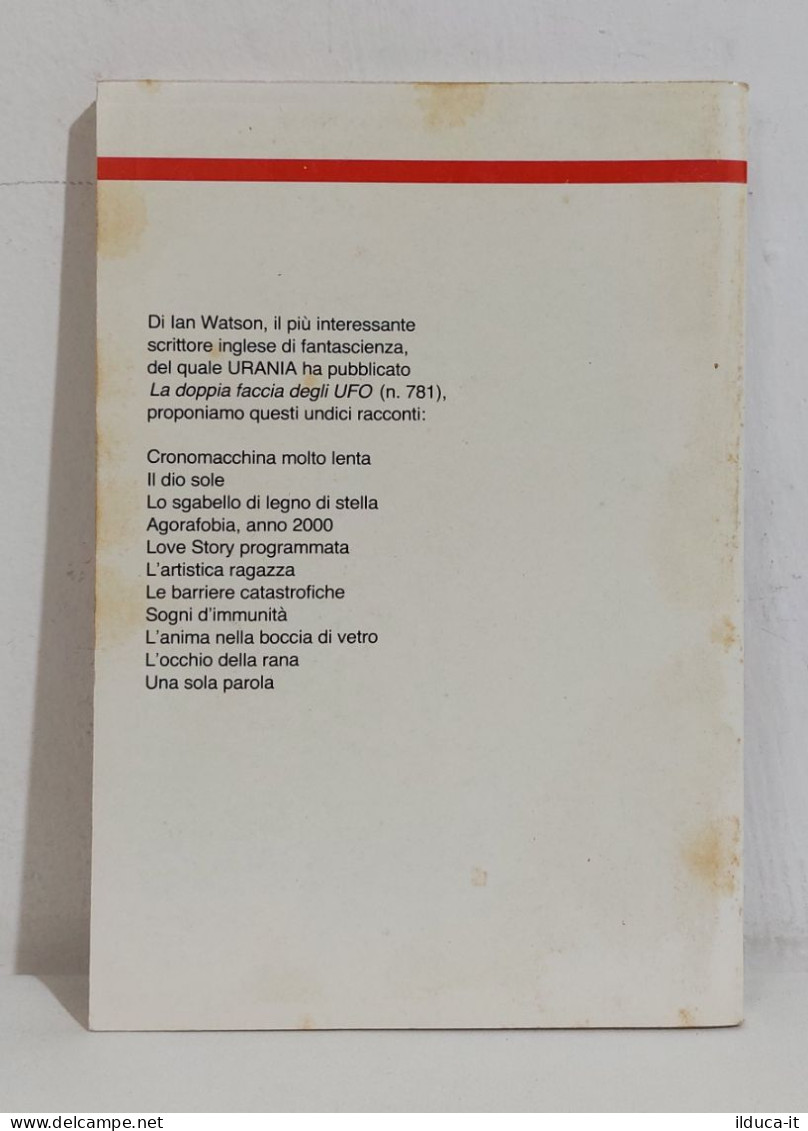 68756 Urania N. 838 1980 - Ian Watson - Cronomacchina Molto Lenta - Mondadori - Sci-Fi & Fantasy