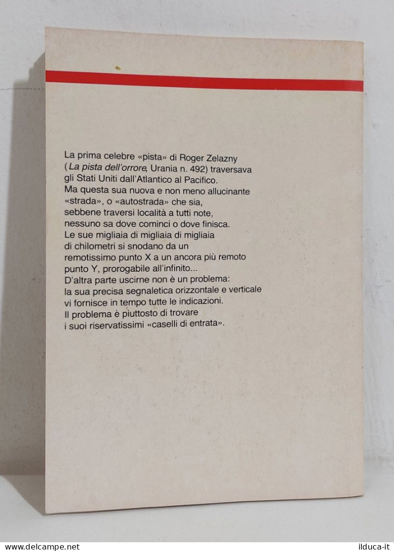 68757 Urania N. 842 1980 - R. Zalazny - Strada Senza Fine - Mondadori - Ciencia Ficción Y Fantasía