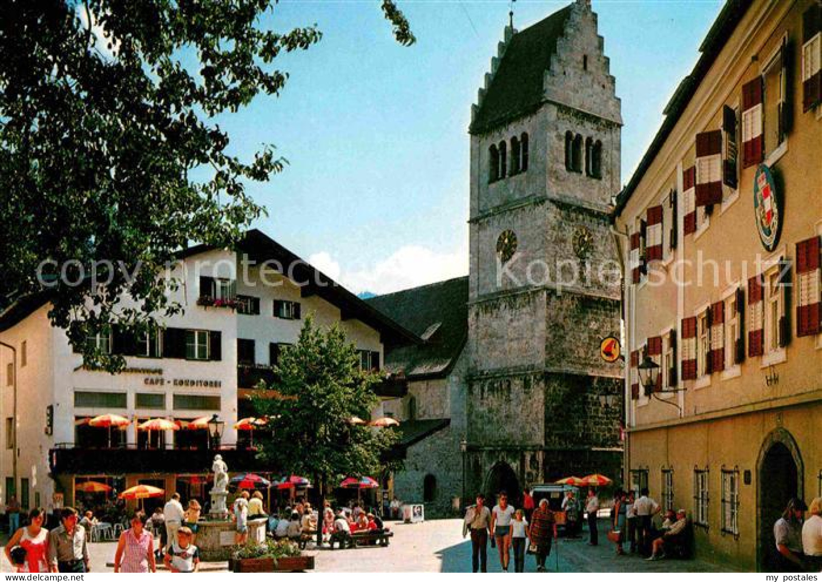 72627589 Zell See Stadtplatz Romanische Pfarrkirche 13. Jhdt. Zell Am See - Sonstige & Ohne Zuordnung