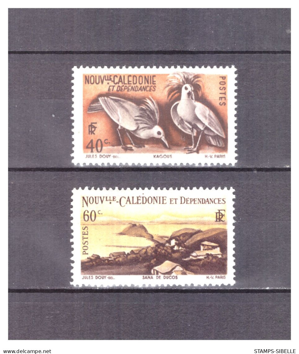 NOUVELLE  CALEDONIE . N ° 261 + 263  .  2   VALEURS   .  NEUVES   * . SUPERBE . - Unused Stamps
