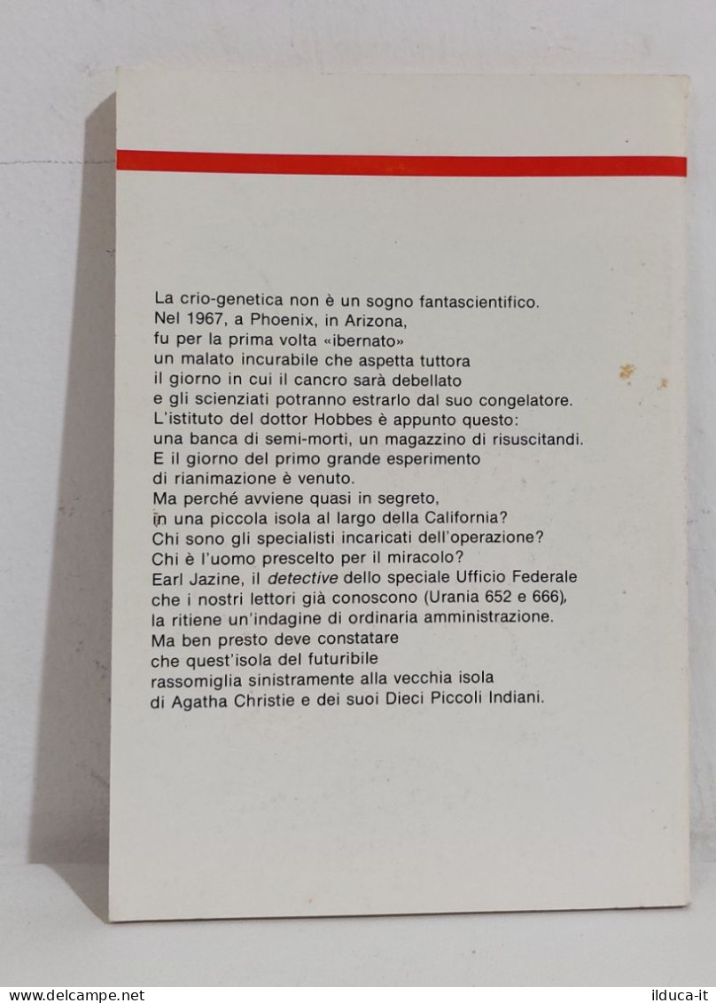68769 Urania N. 860 1980 - Edward Hoch - La Fabbrica Di Frankenstein - Mondadori - Science Fiction Et Fantaisie