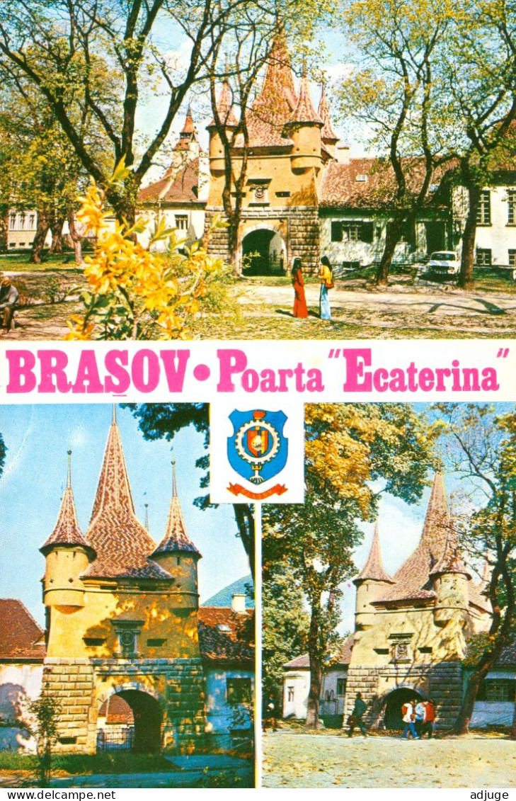 CPSM- Roumanie - BRASOV - Poarta "Ecaterina" ** TBE*  Cf. Scans * - Roumanie