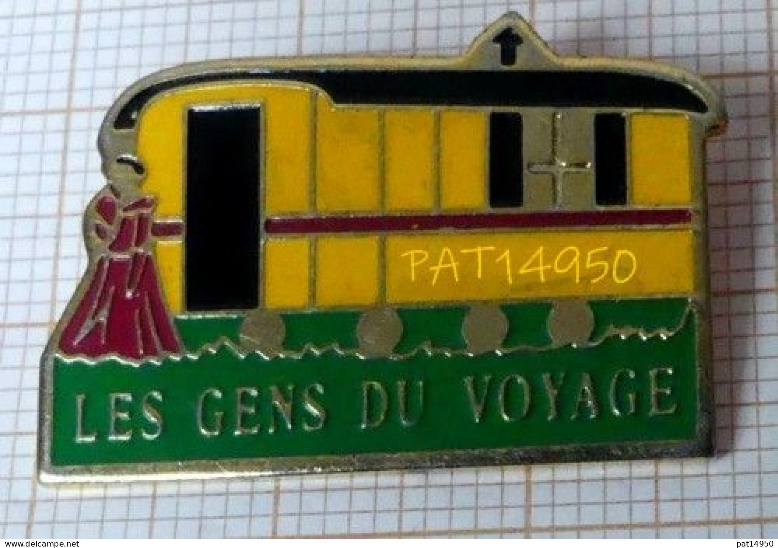 PAT14950  ROULOTTE Des GENS DU VOYAGE  GITANE - Transport