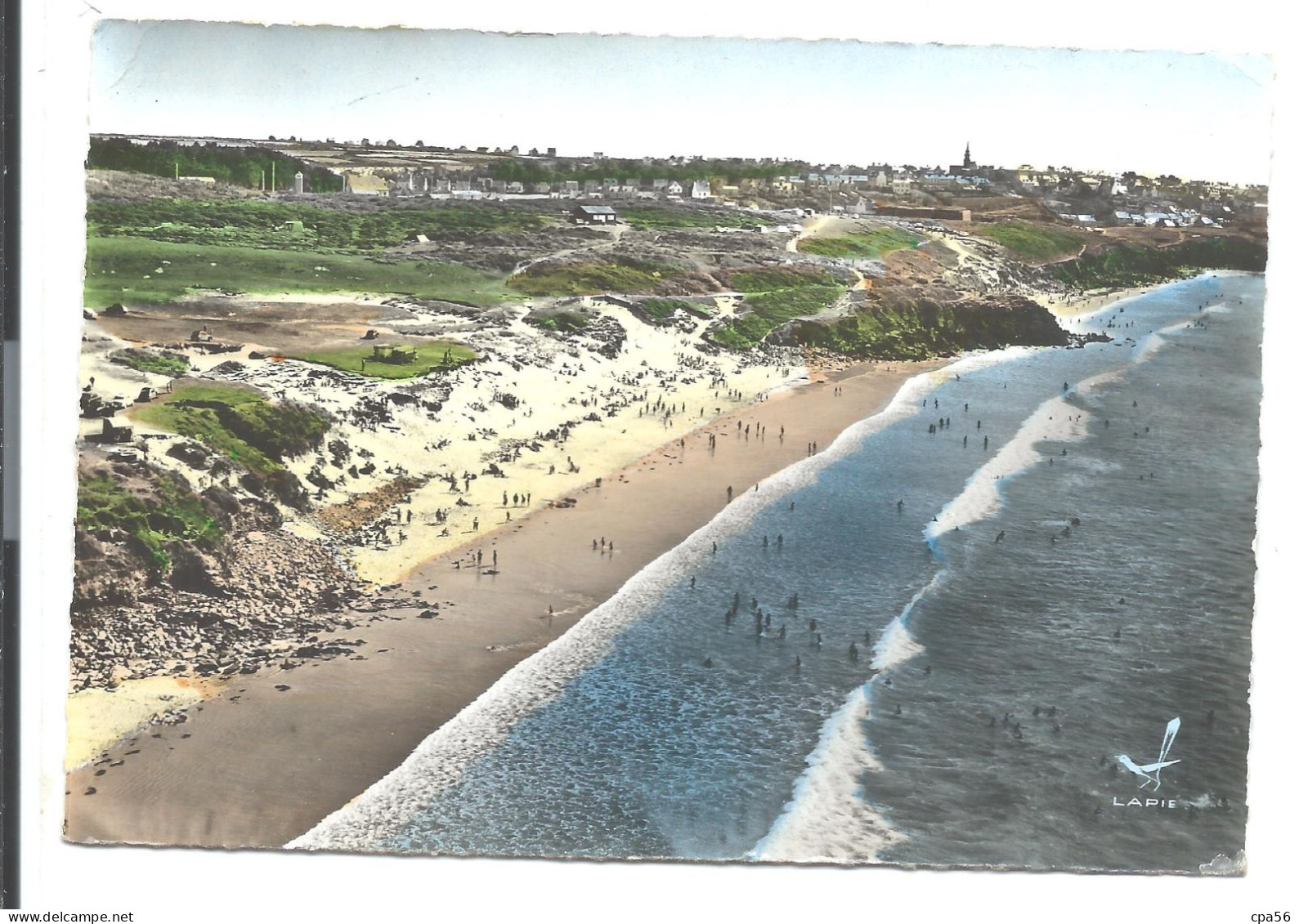 LE CONQUET - Vue Aérienne - La Plage Des BLANCS SABLONS N°30 LAPIE - VENTE DIRECTE X - Le Conquet