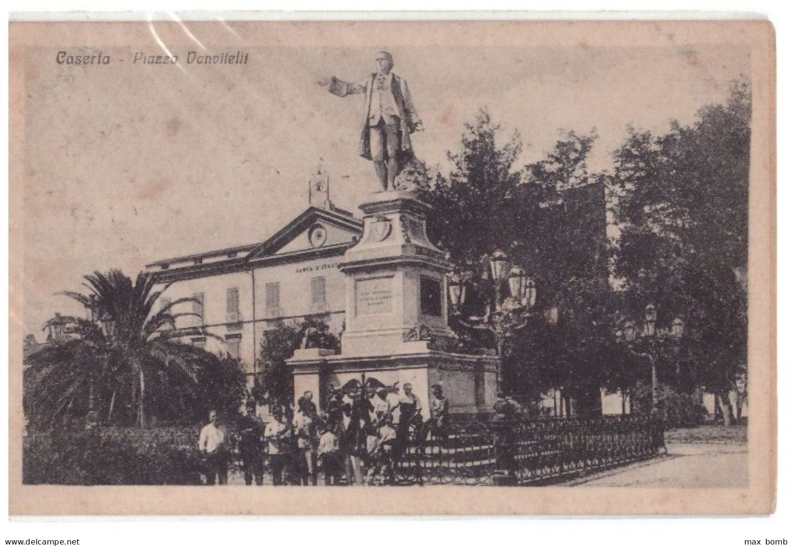 1912    CASERTA  2  PIAZZA VANVITELLI - Caserta