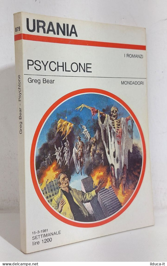 68784 Urania N. 879 1981 - Greg Bear - Psychlone - Mondadori - Science Fiction