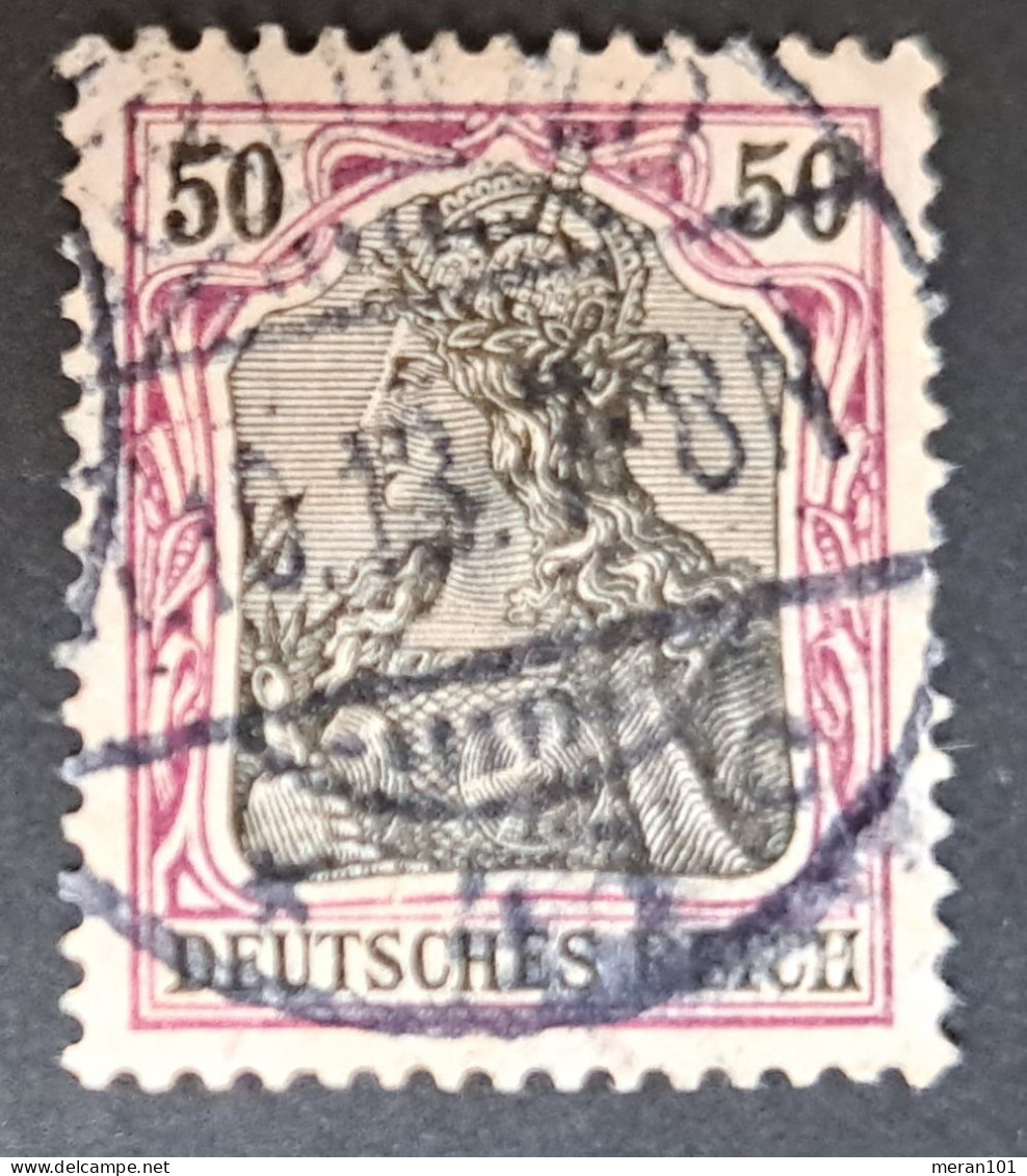 Deutsches Reich 1905, Mi 91Iy Gestempelt Geprüft - Unused Stamps