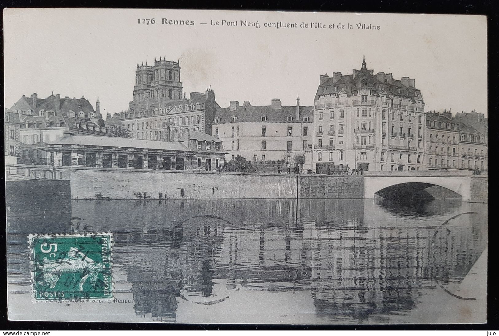 35 - Rennes - Le Pont Neuf Confluent De L'Ile Et De La Vilaine - Rennes