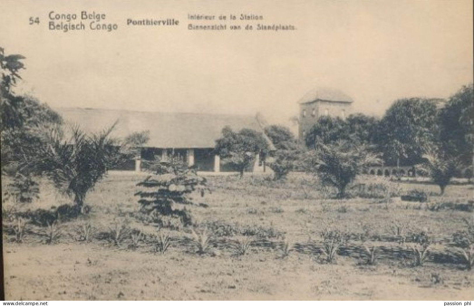 ZAC BELGIAN CONGO  PPS SBEP 52 VIEW 54 UNUSED - Postwaardestukken