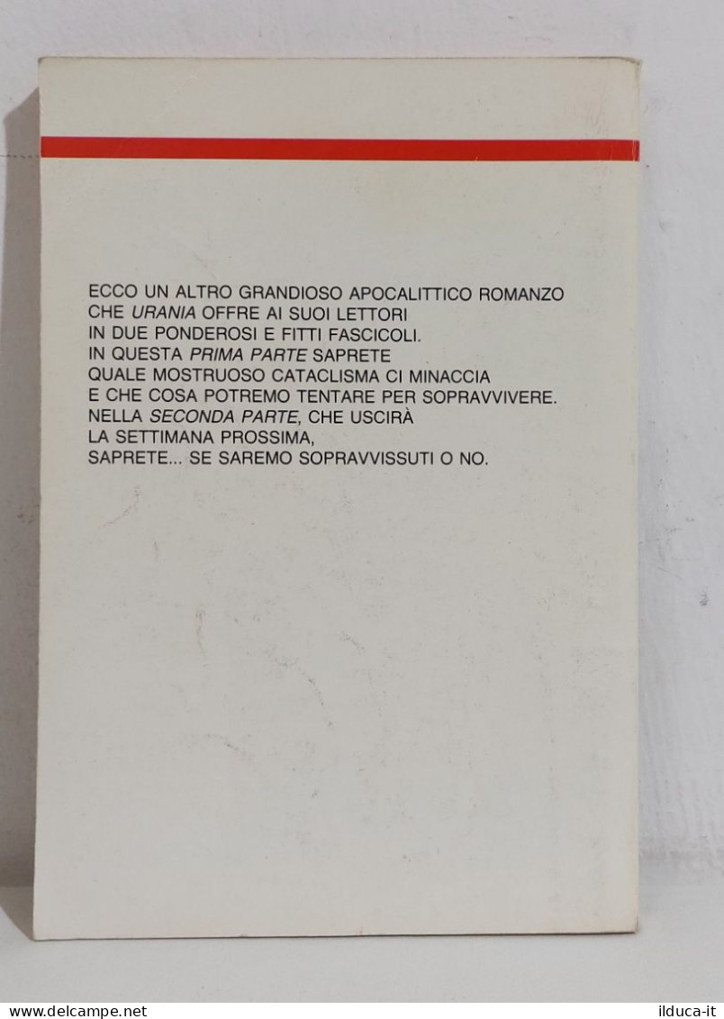 68809 Urania N. 890 1981 - Tra 10 Mesi La Fine Del Mondo (I Parte) - Mondadori - Ciencia Ficción Y Fantasía