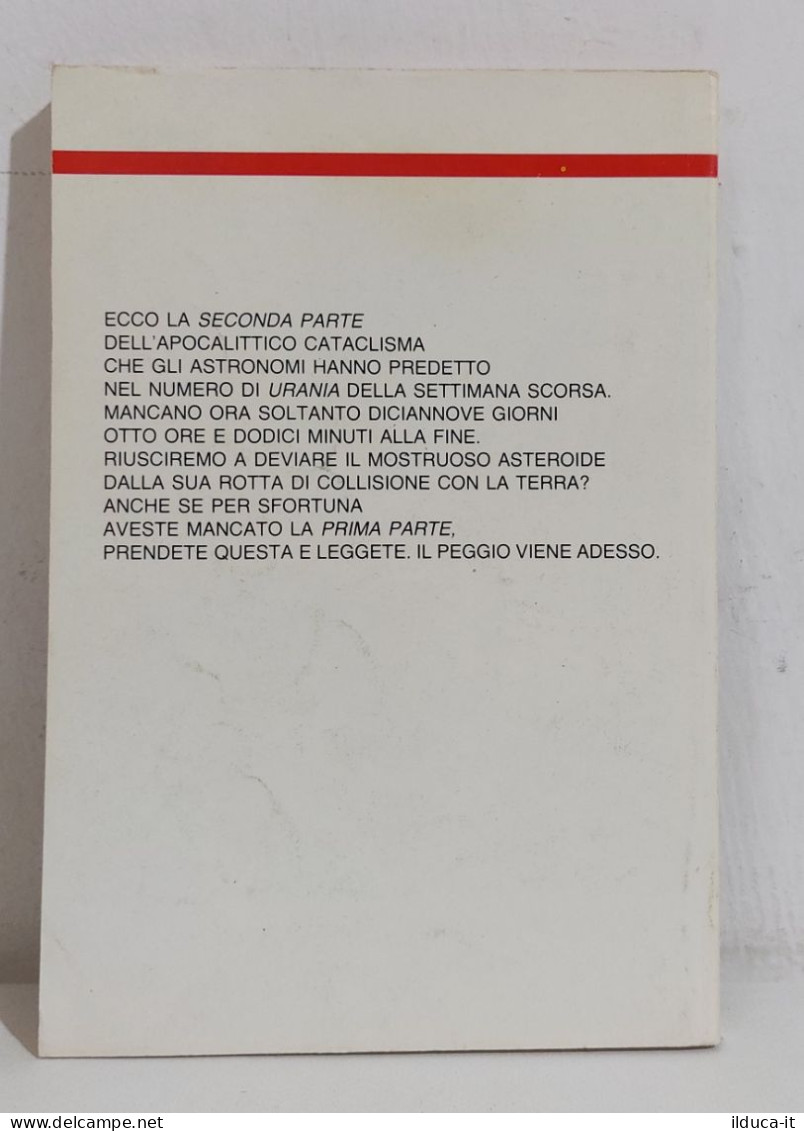 68811 Urania N. 891 1981 - Tra 10 Mesi La Fine Del Mondo (II Parte) - Mondadori - Science Fiction Et Fantaisie