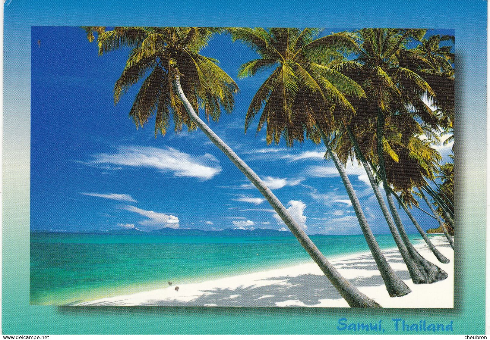 THAILANDE. SAMUI ( ENVOYE DE) . " BANG PO BEACH SAMUI ISLAND ". ANNEE 1998 +TEXTE +TIMBRES - Thaïlande