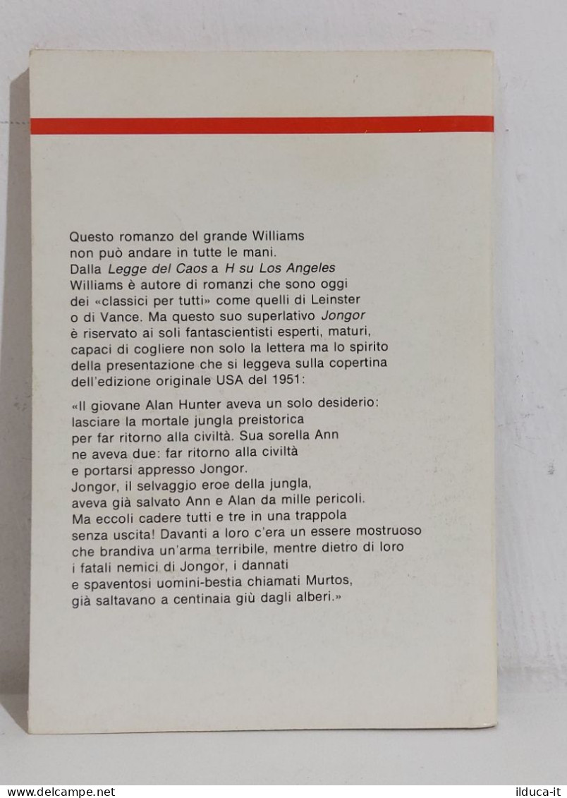 68832 Urania N. 901 1981 - R. M. Williams - Jongor, Il Terrore Della Jungla - Sciencefiction En Fantasy