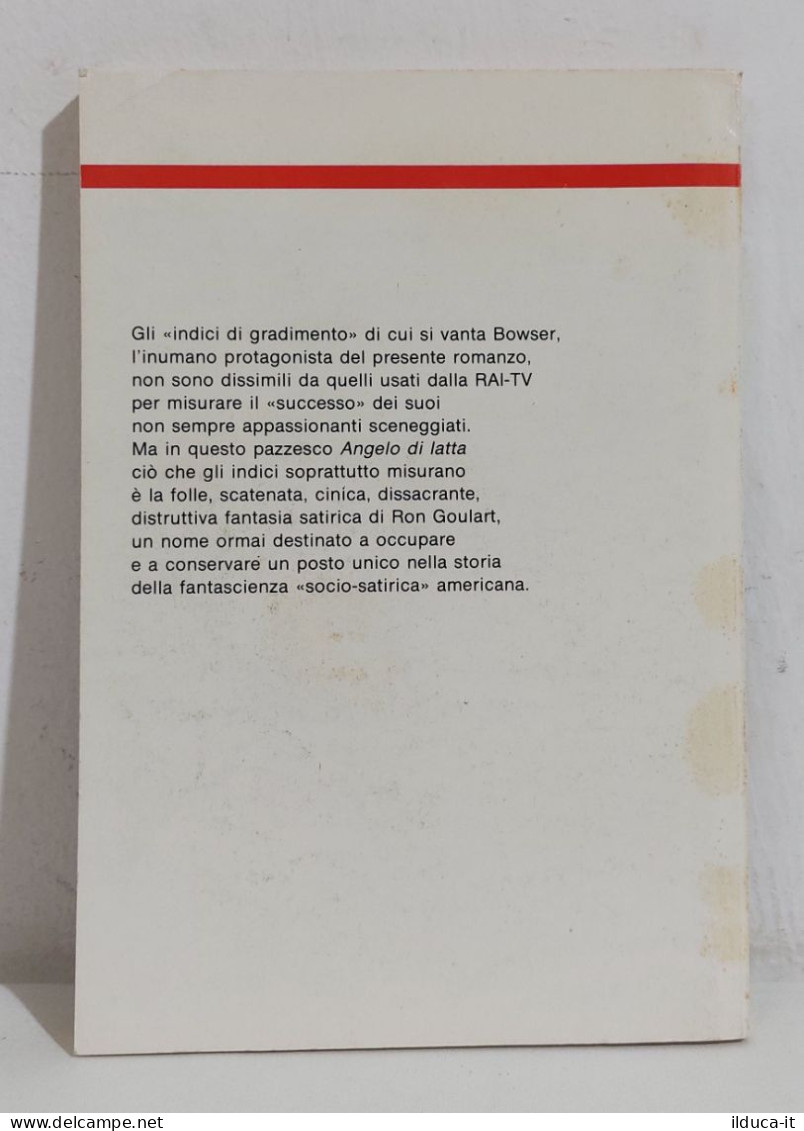68837 Urania N. 904 1981 - Ron Goulart - L'angelo Di Latta - Mondadori - Science Fiction Et Fantaisie