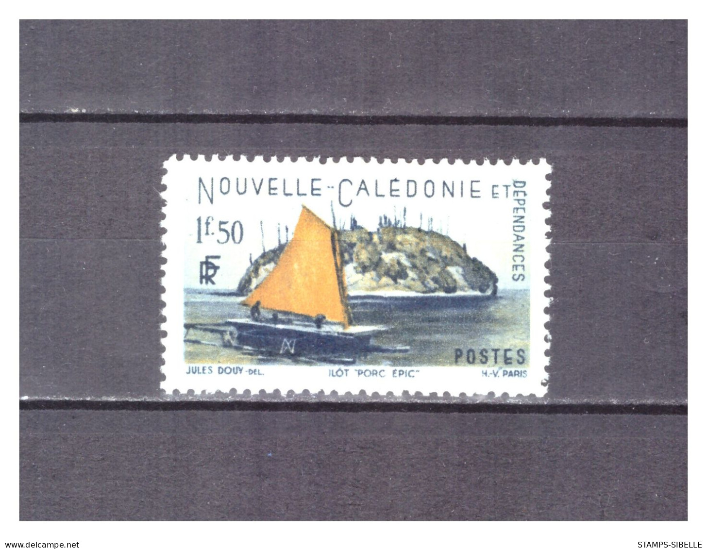 NOUVELLE  CALEDONIE . N ° 267 .  1 F 50     .  NEUF    * . SUPERBE . - Neufs