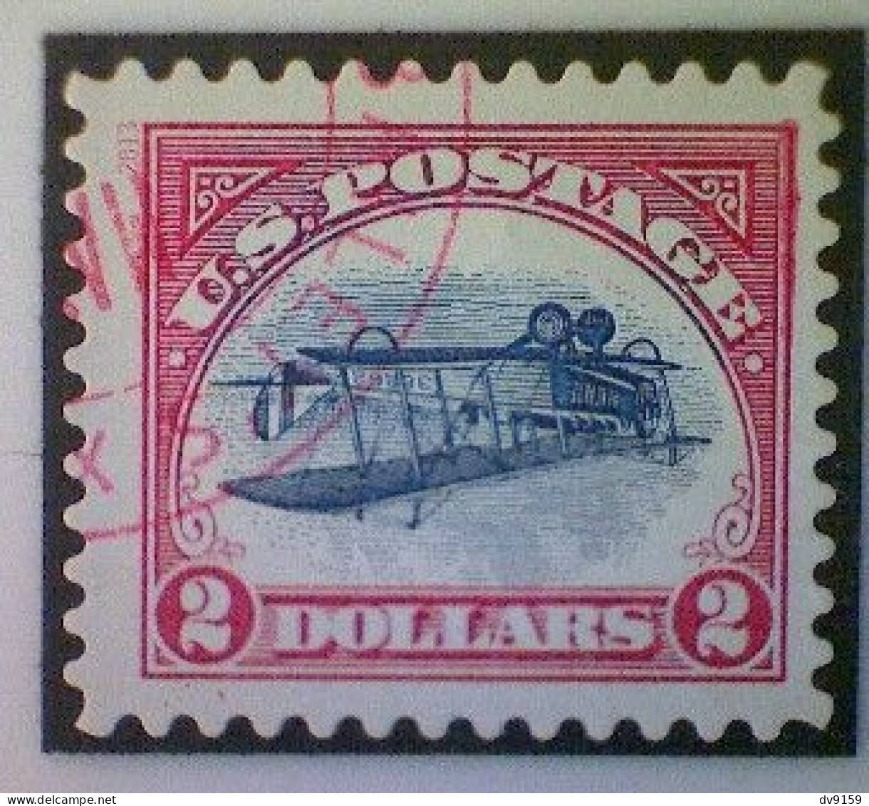 United States, Scott #4806a, Used(o), 2013, Inverted Jenny, Single, $2, Blue, Black, And Red - Gebraucht