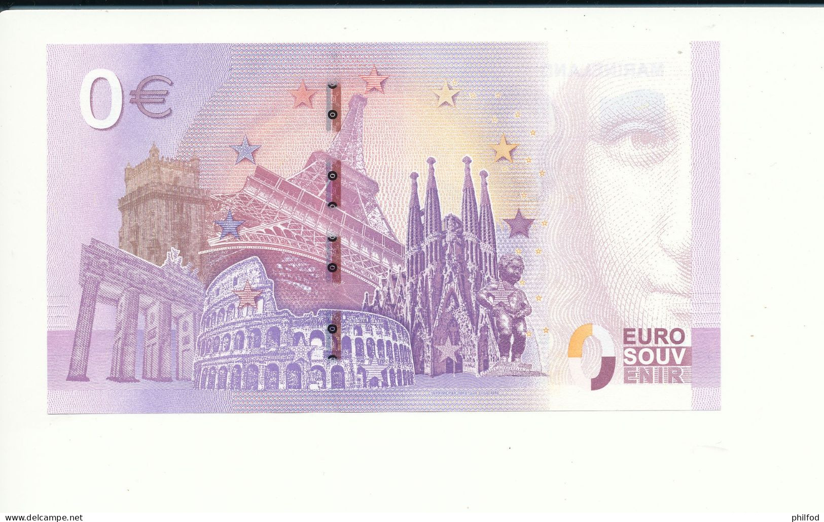 Billet Touristique  0 Euro - MARINELAND - UEBT - 2019-3 N° 2942 - Autres & Non Classés