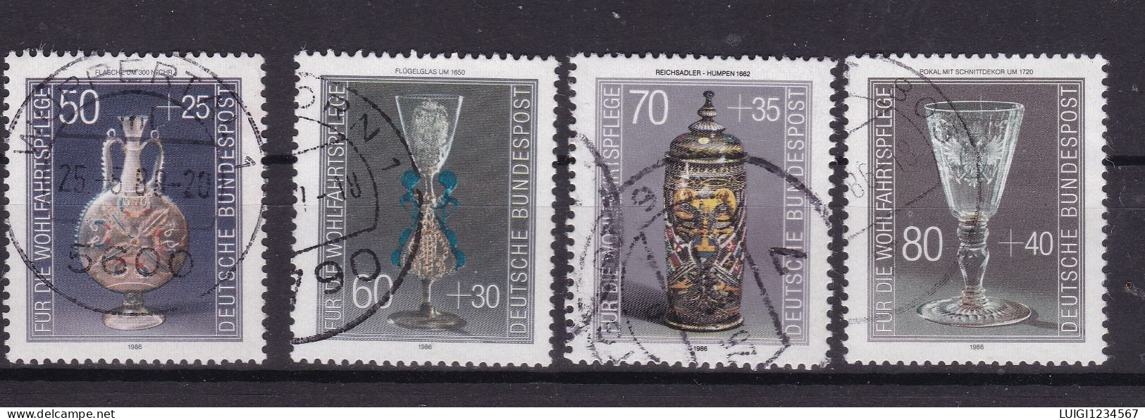 BUND MICHEL1295/1298 - Used Stamps