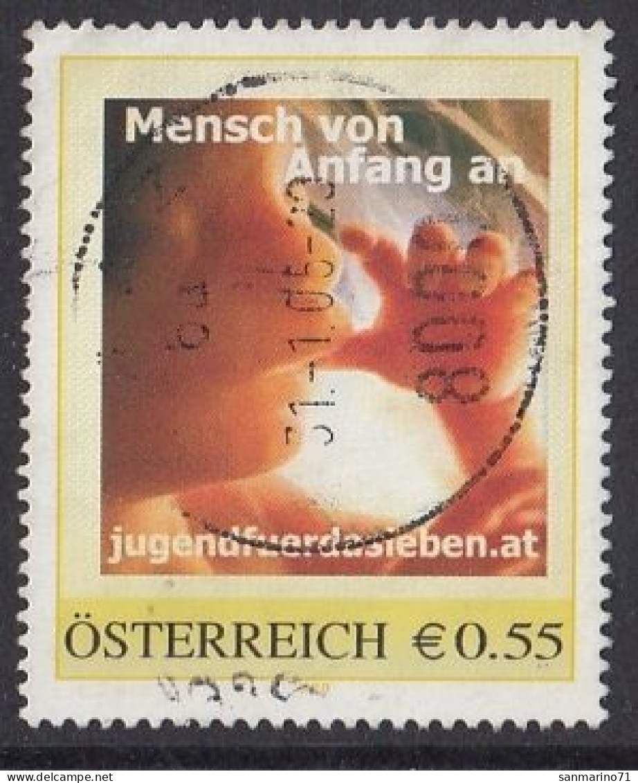 AUSTRIA 102,personal,used,hinged - Timbres Personnalisés