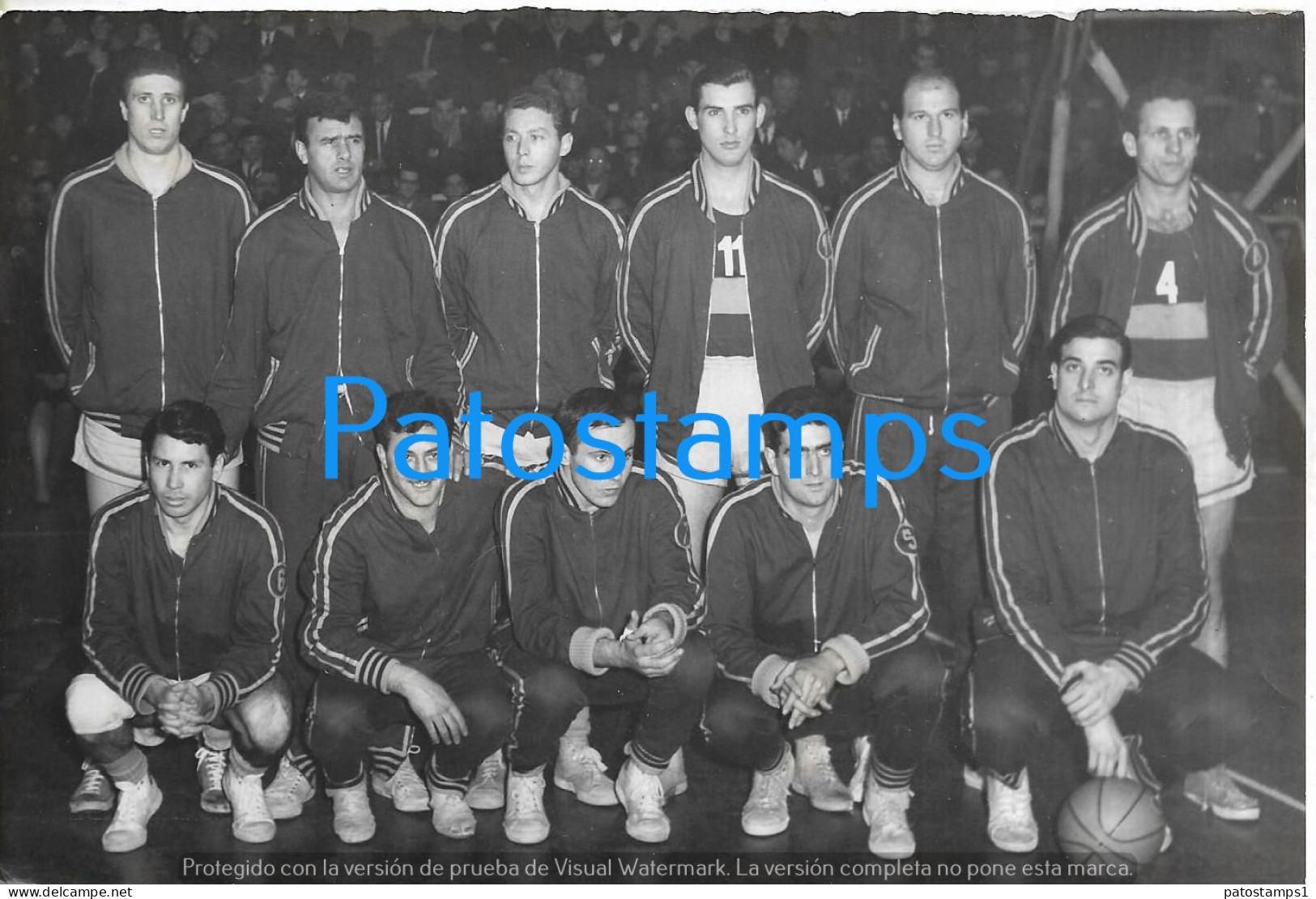 229118 SPORTS BASKET BASKETBALL TEAM JUGADORES BOCA IN ARGENTINA 18 X 12 CM PHOTO NO POSTCARD - Basket-ball