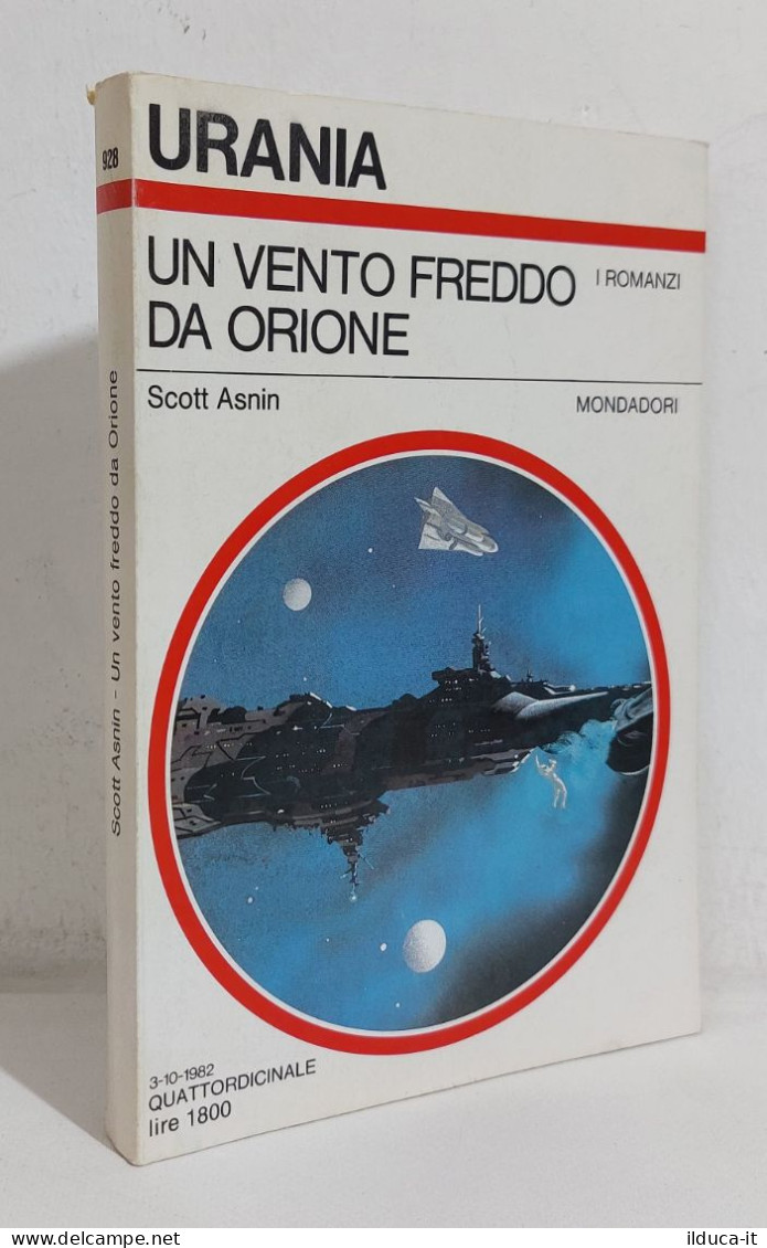 68923 Urania N. 928 1982 - Scott Asnin - Un Vnto Freddo Da Orione - Mondadori - Sciencefiction En Fantasy