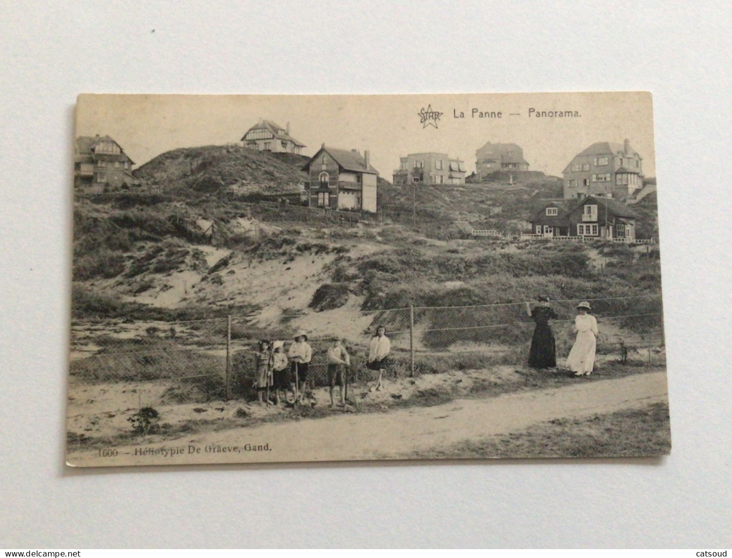 Carte Postale Ancienne (1909) La Panne Panorama - De Panne