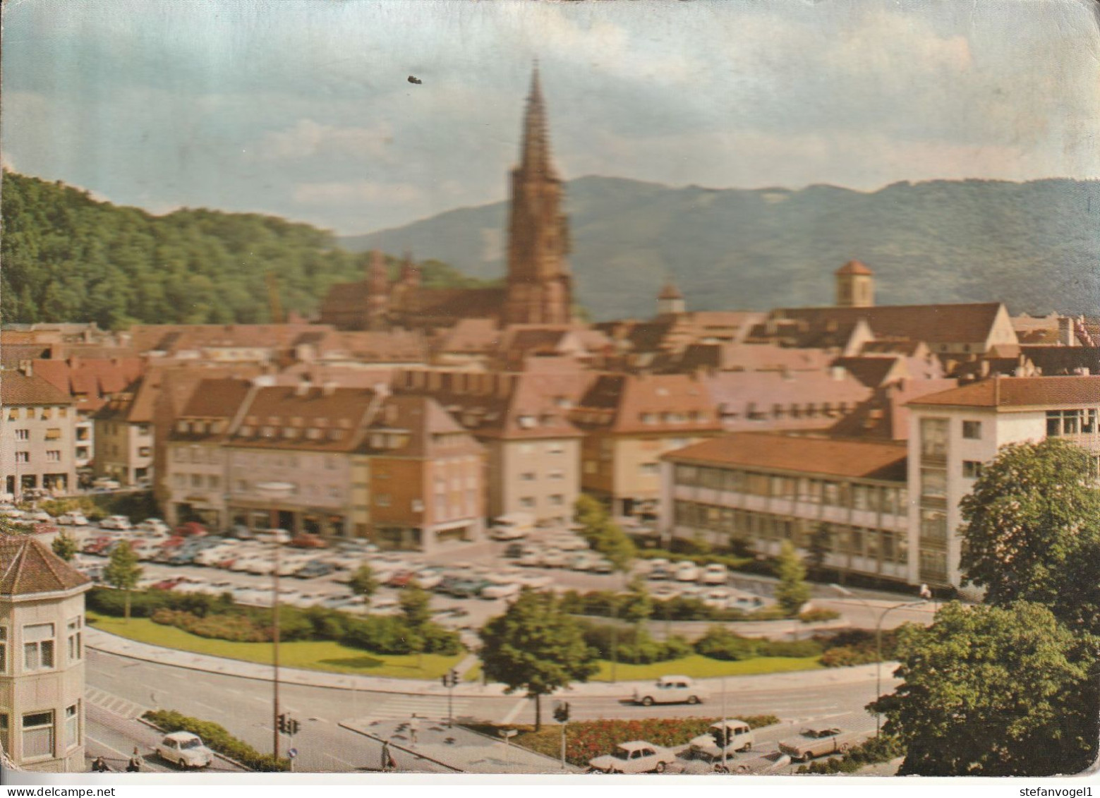 Freiburg I. Br.  Gel. 1966   Fahnenbergplatz - Freiburg I. Br.