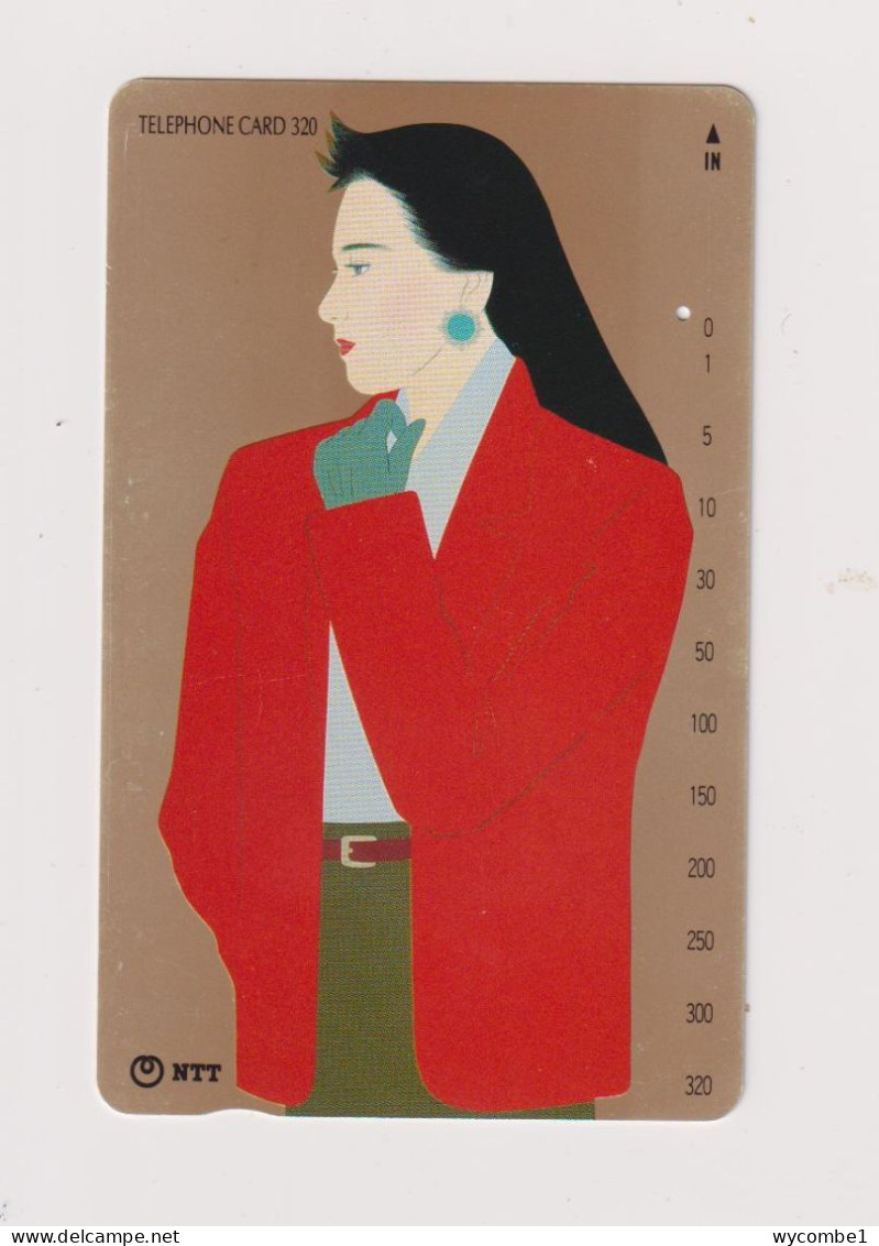 JAPAN  - Womens Fashion Magnetic Phonecard - Giappone