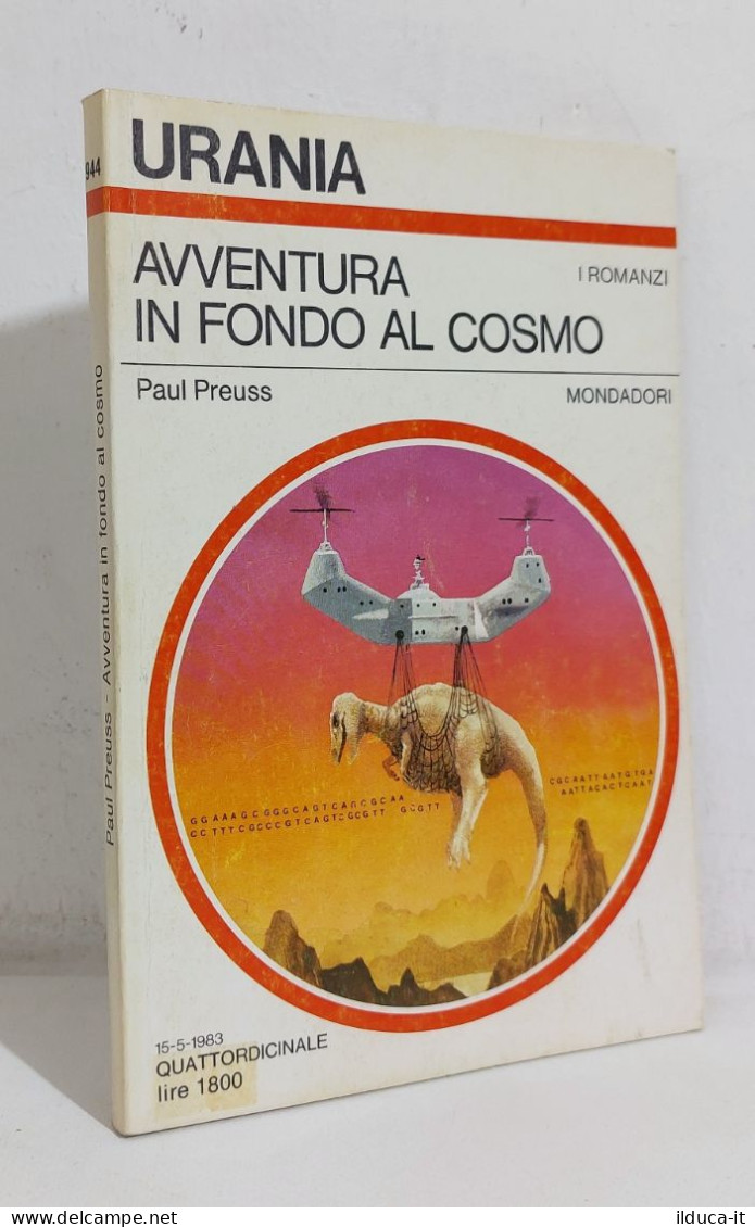 68972 Urania N. 944 1983 - Paul Preuss - Avventura In Fondo Al Cosmo - Mondadori - Sci-Fi & Fantasy