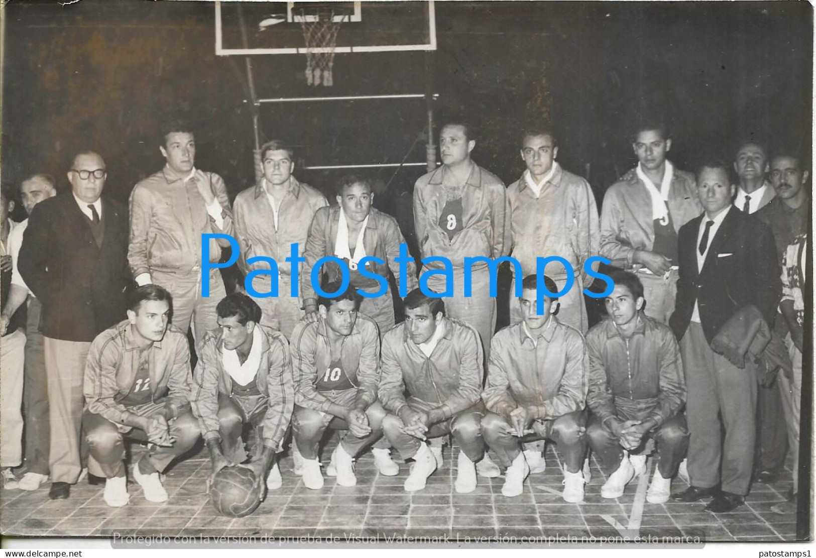 229121 SPORTS BASKET BASKETBALL TEAM JUGADORES XXXI CAMPEONATO ARGENTINA 1964 18 X 12 CM PHOTO NO POSTCARD - Basketball