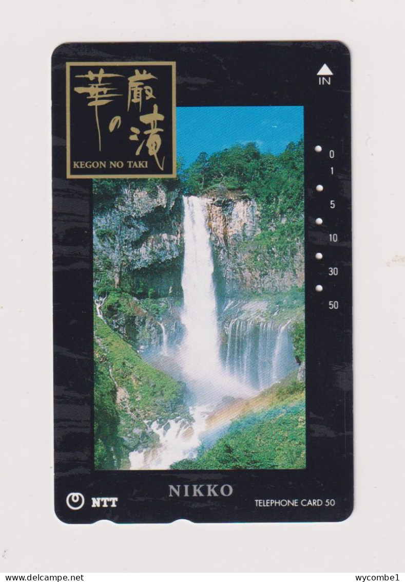 JAPAN  - Waterfall Magnetic Phonecard - Japan