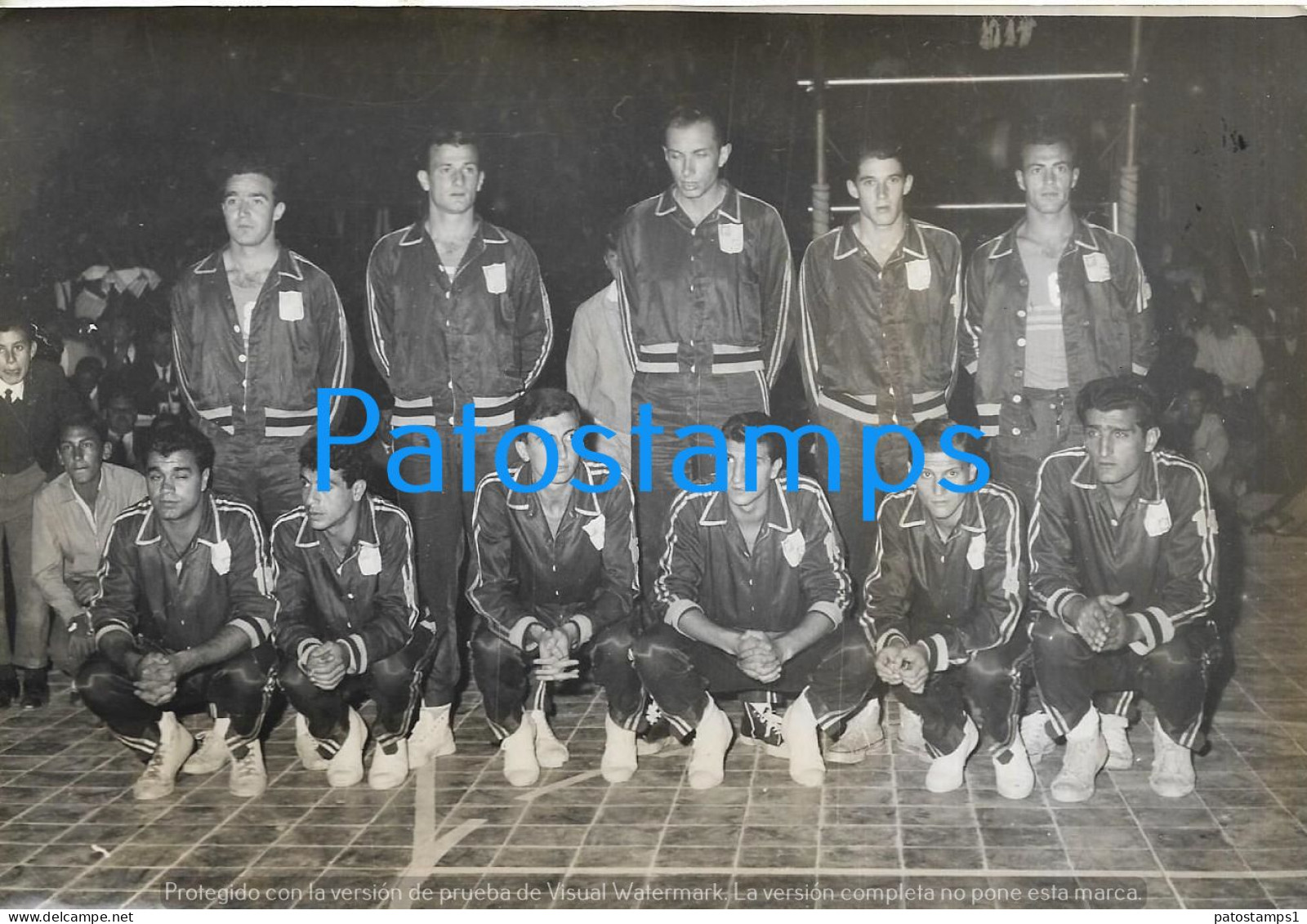 229122 SPORTS BASKET BASKETBALL TEAM JUGADORES XXXI CAMPEONATO ARGENTINA SALTA 1964 18 X 12 CM PHOTO NO POSTCARD - Basketball