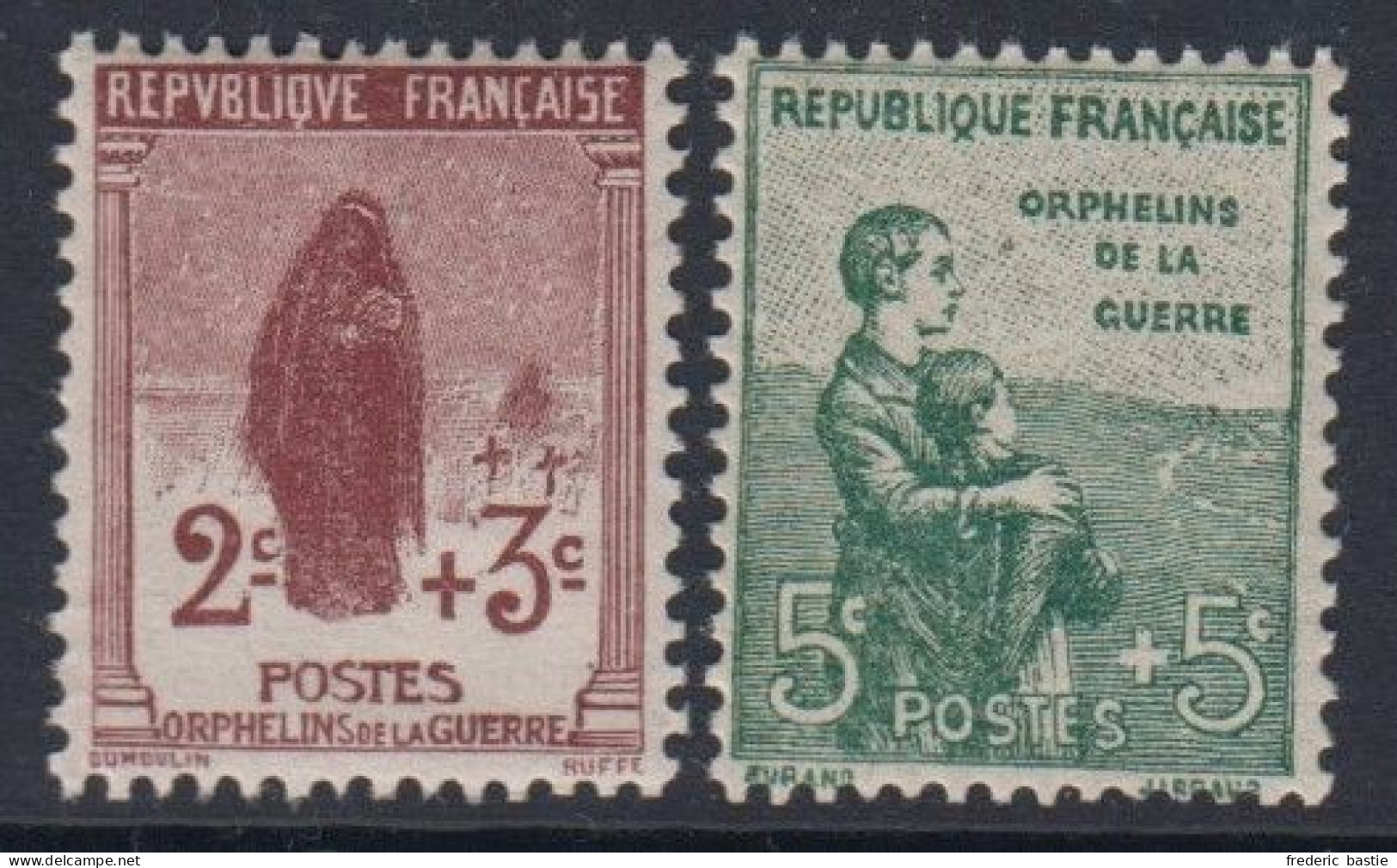 Orphelins - N° 148 Et 149  * * - Cote : 120 € - Unused Stamps