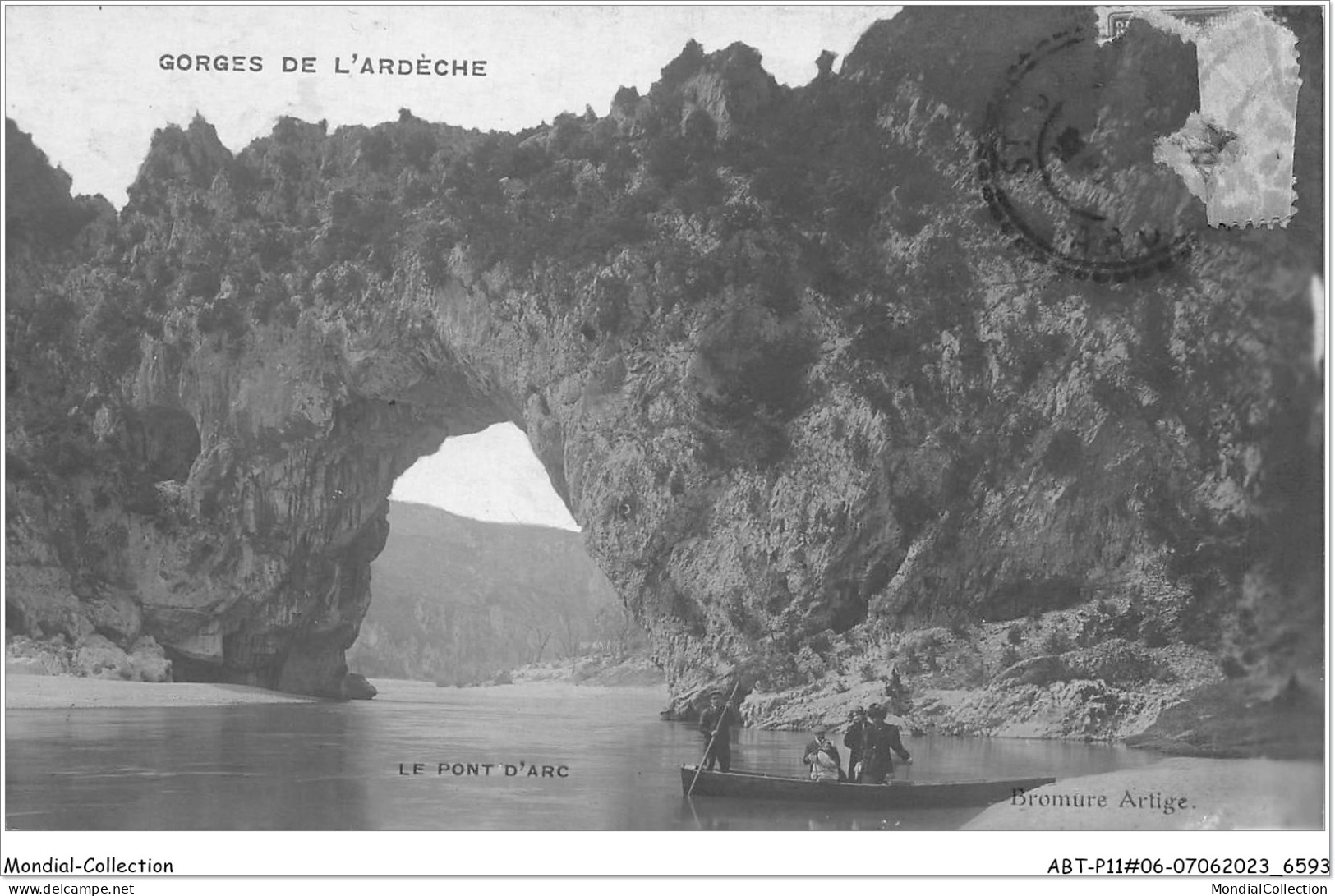 ABTP11-07-0988 - Gorges De L'Ardeche - Le Pont D'Arc - Vallon Pont D'Arc