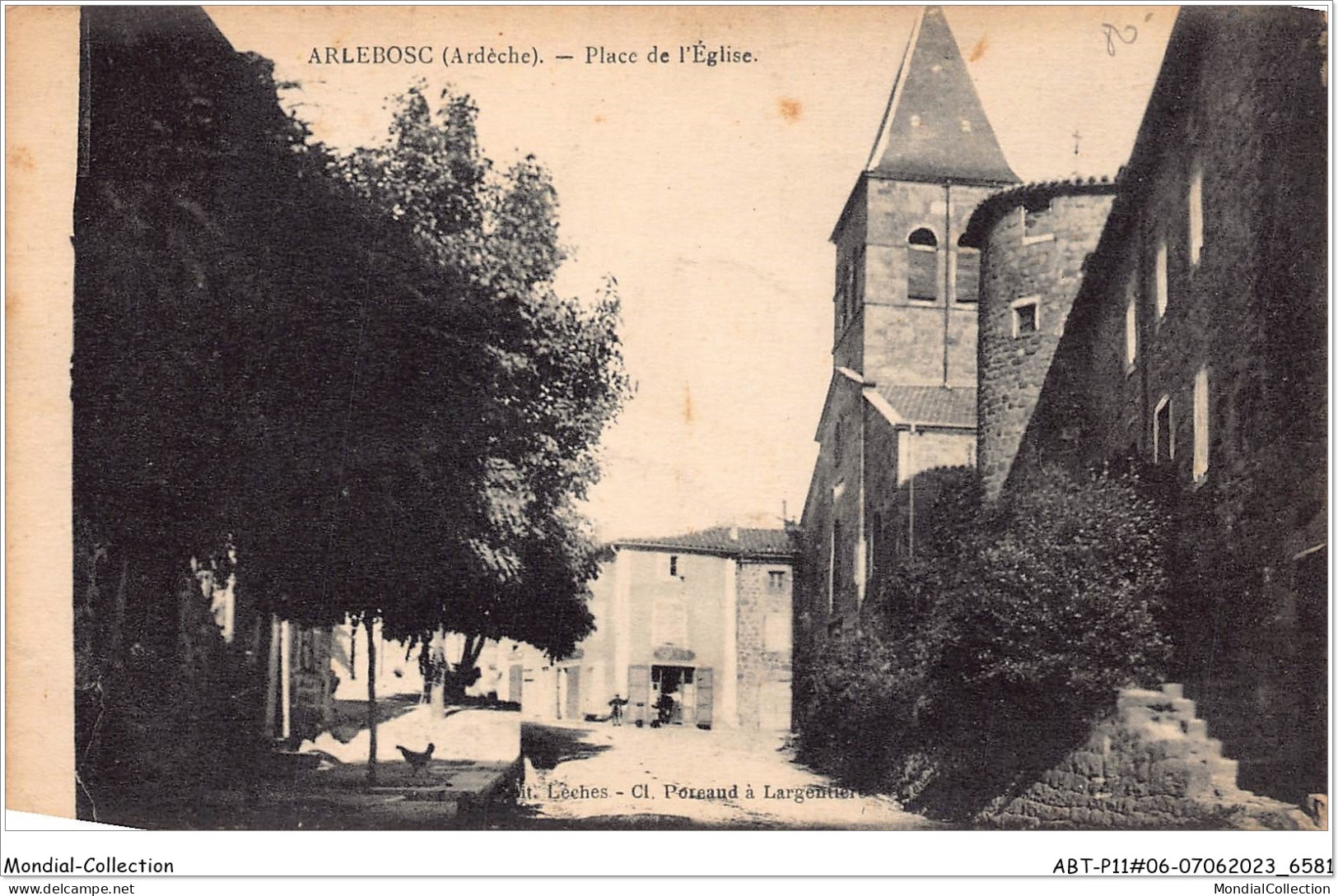 ABTP11-06-0982 - Arlebosc - Place De L'Eglise - Sonstige & Ohne Zuordnung