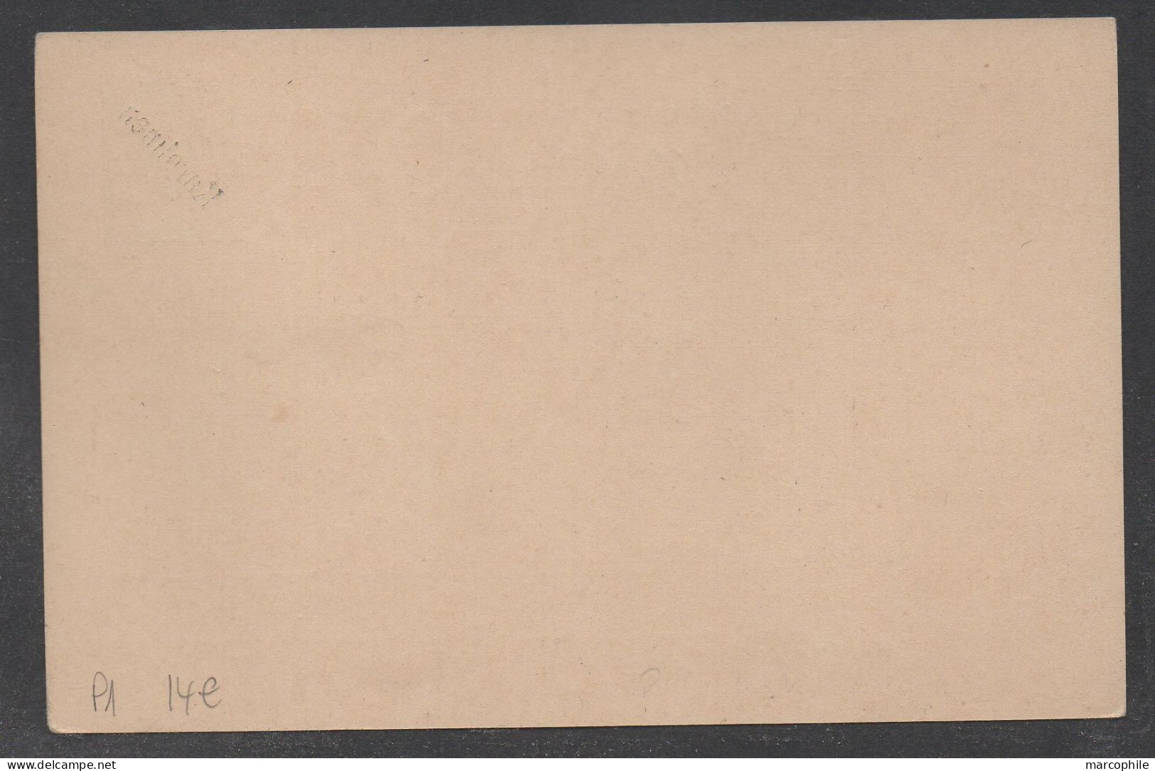 KAROLINEN -  CAROLINES / 1899 # P1 - GSK OHNE DATUM  - ENTIER POSTAL SANS DATE / KW 14.00 EURO - Caroline Islands
