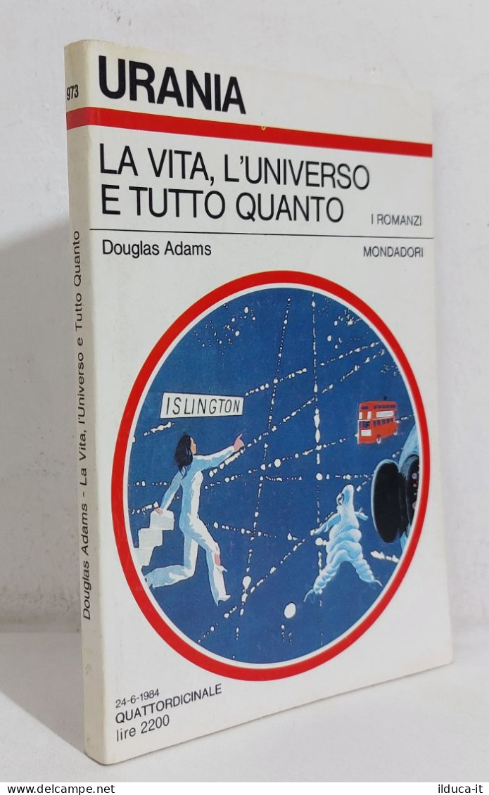 69029 Urania N. 973 1984 - Douglas Adams - La Vita, L'universo E Tutto Quanto - Science Fiction Et Fantaisie