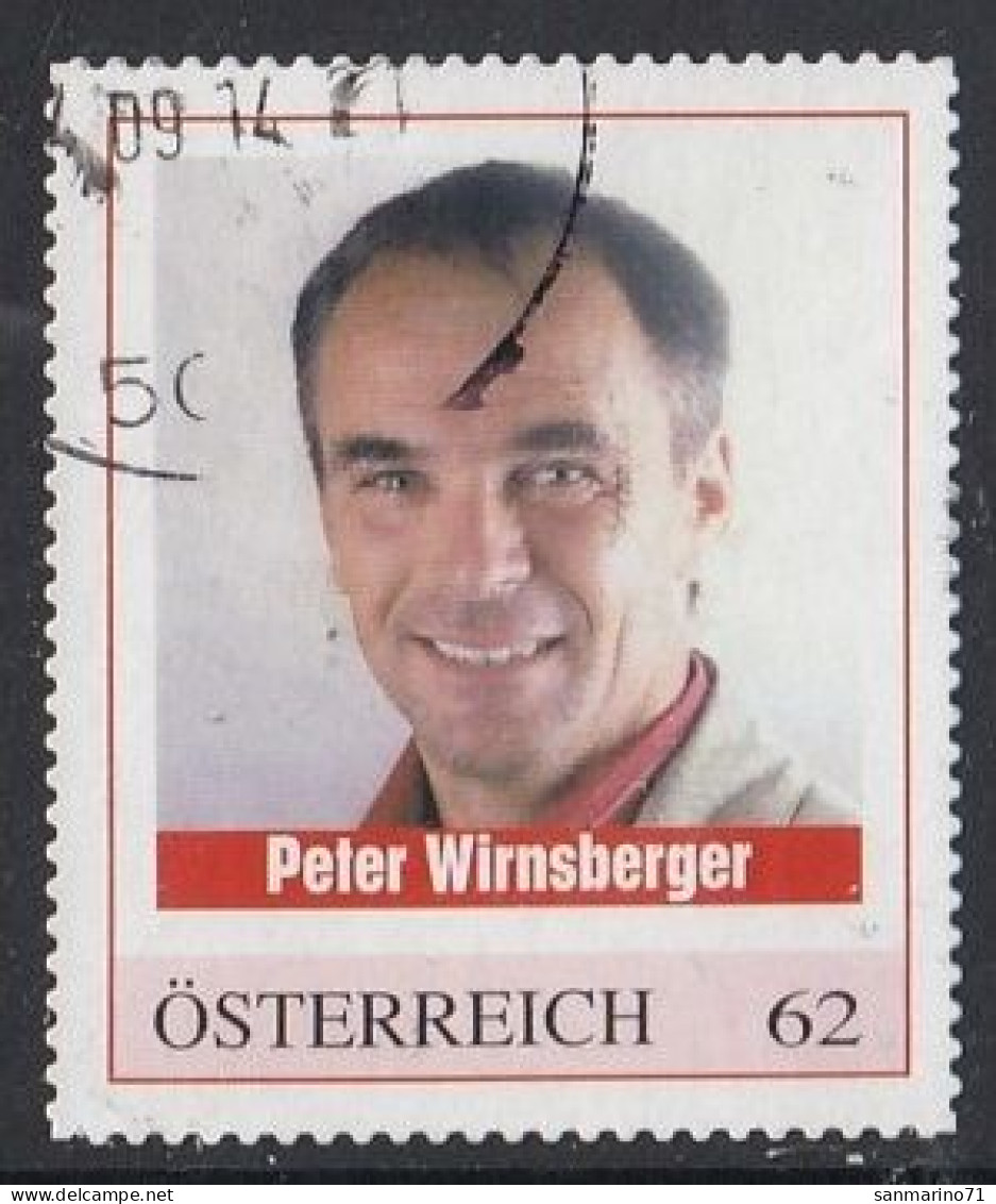 AUSTRIA 111,personal,used,hinged,Peter Wirnsberger - Timbres Personnalisés